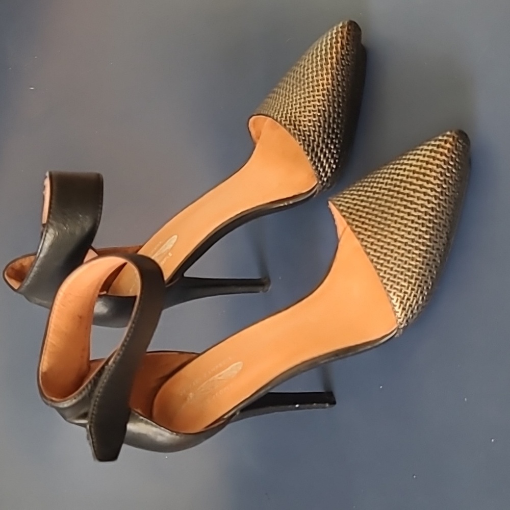 Jeffrey Campbell x Free People Solitaire Cap Toe Pointed Stiletto Heels
